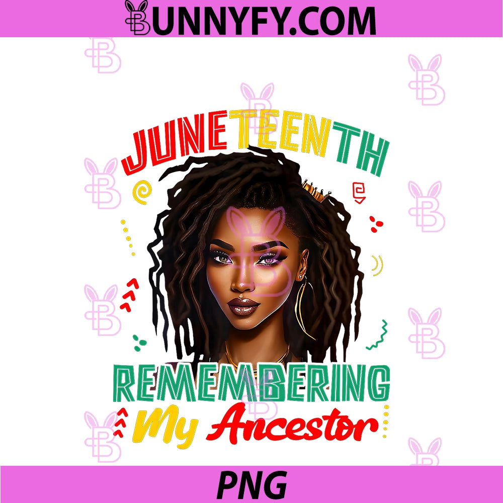 Juneteenth Remembering My Ancestor Pride PNG, African Men Women PNG