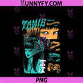 Junji Ito Tomie Orange And Aqua Zine PNG, Collage Horror Manga PNG