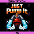 Just Pump It PNG, Plumber Pipe Pun Cartoon Pump Jetpack PNG