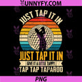 Just Tap It In Golf Quote PNG, Funny Vintage Golf Saying PNG
