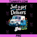 Just a Girl Who Delivers PNG, Mail Postwoman PNG, Mail Truck Driver PNG
