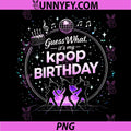 K Pop Birthday Decorations PNG, It' My Birthday Kpop Birthday PNG