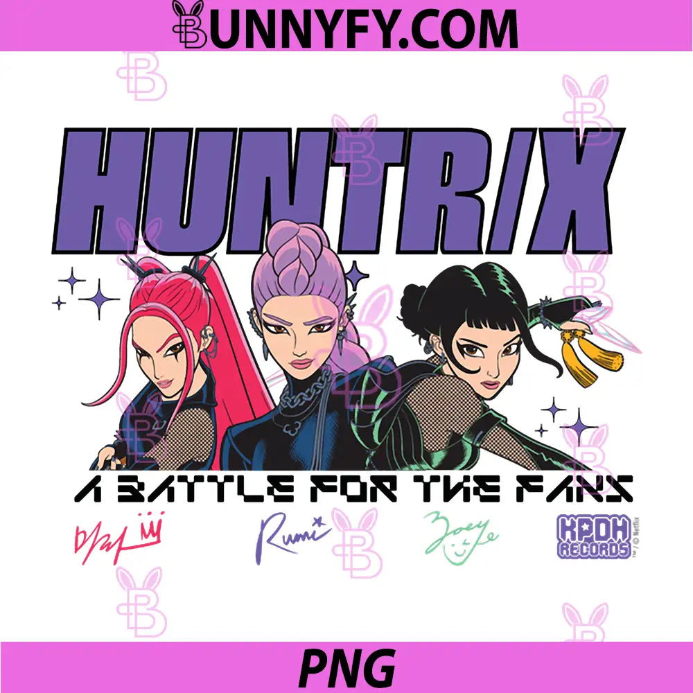 KPop Demon Hunters PNG, Battle For The Fans PNG
