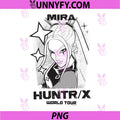 KPop Demon Hunters PNG, Mira World Tour Officially Licensed PNG