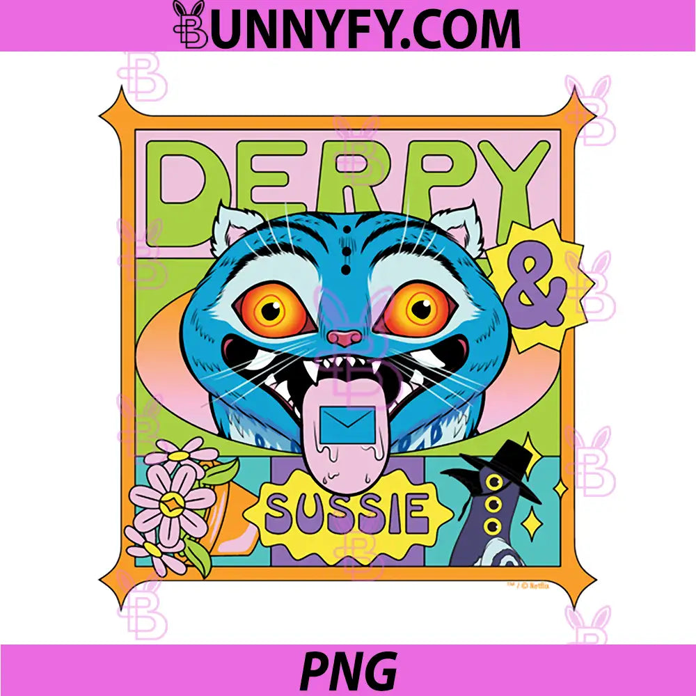 KPop Demon Hunters PNG, Summer Festival Derpy & Sussie PNG