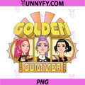 KPop Demon Hunters PNG, Summer Festival Golden Summer PNG