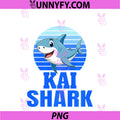 Kai Shark Family Reunion Squad PNG, First Last Name PNG