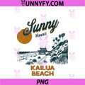 Kailua Beach PNG, Hawaii Surfer Sunset PNG