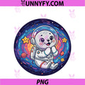 Kawaii Astronaut Seal In Colorful PNG, Galaxy Space PNG