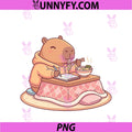 Kawaii Capybara Ramen PNG, Anime Drawing Lo-Fi Cozy Vibes PNG