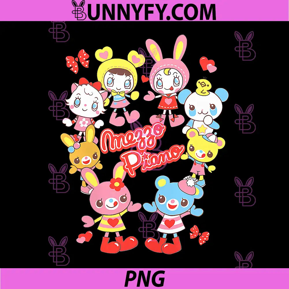 Kawaii Cutecore Mezzo Piano PNG, Jojifuku Fashioned PNG
