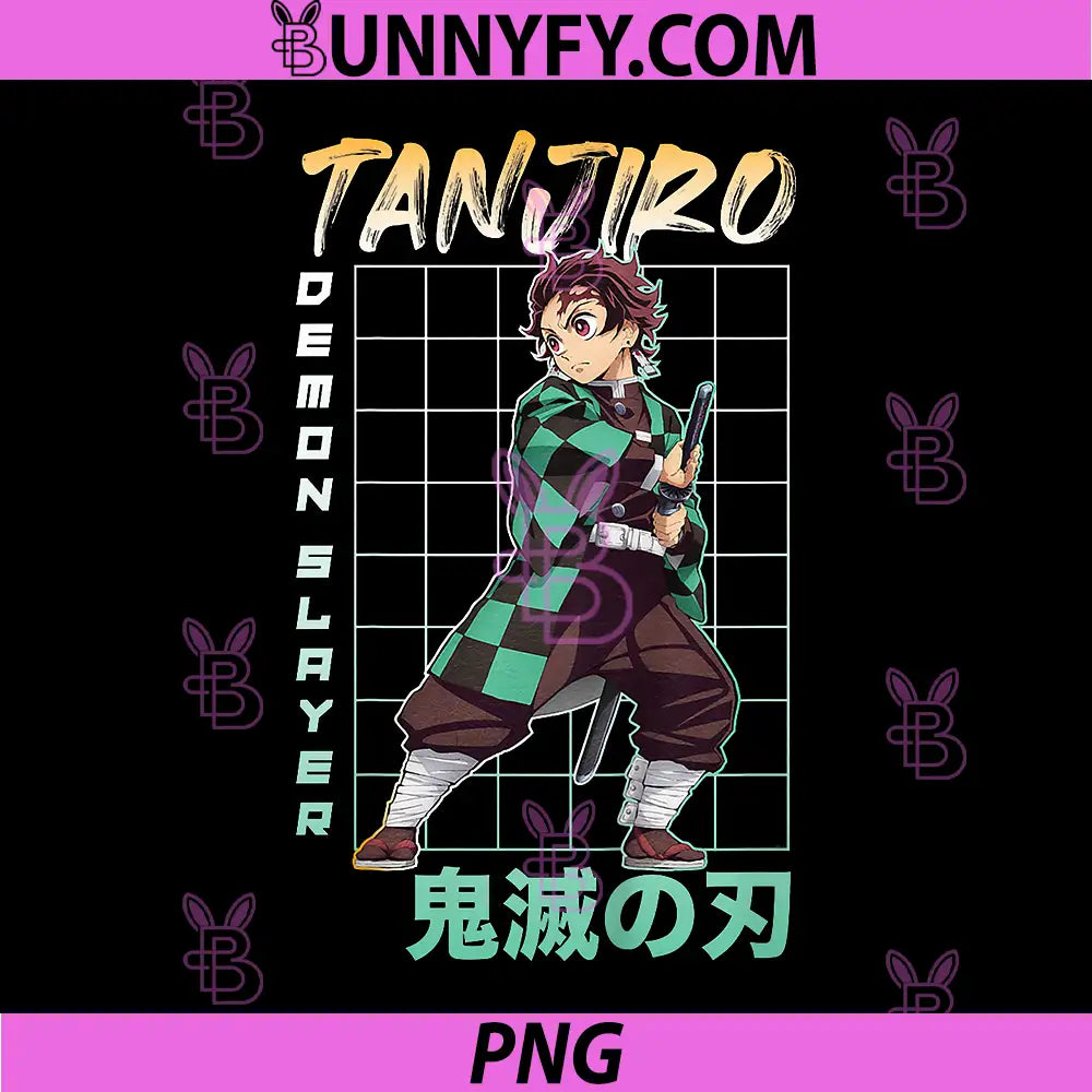 Demon Slayer Kimetsu No Yaiba PNG, Tanjiro Sword Corps PNG
