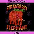 Meme Italian Brainrot PNG, Strawberry Elephant PNG