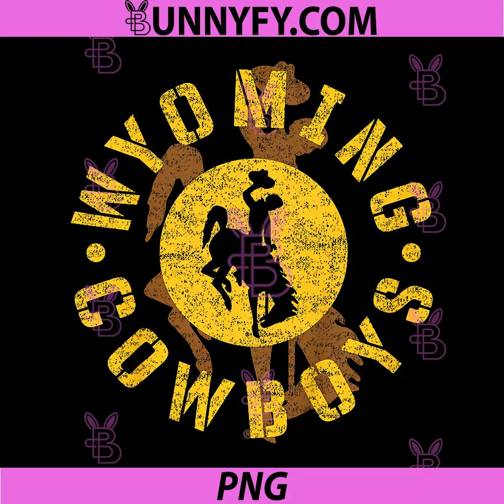 University of Wyoming PNG, Roundup Wyoming Cowboys PNG