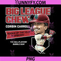 Corbin Carroll PNG, MLB Players x Big League Chew PNG