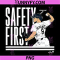 Kiké Hernandez PNG, Safety First Los Angeles Baseball PNG