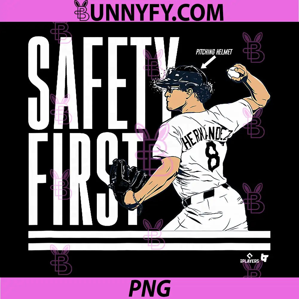 Kiké Hernandez PNG, Safety First Los Angeles Baseball PNG