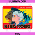 King Kong Skull Island Mitsume PNG, Character Pose Classic Anime PNG