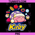 Kirby Sleeping PNG, Dreaming About Many Tasty Little Trinkets PNG
