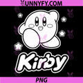 Kirby Stars Black & White PNG, Big Character Portrait PNG