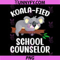 Koala-Fied School Counselor PNG, Koala Lover School Counseling PNG