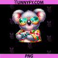Koala Vacationer PNG, Tropical Sunglasses Camera PNG