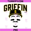 Konnor Griffin Blank Face PNG, Pittsburgh Baseball PNG