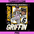 Konnor Griffin Pittsburgh PNG, MLB Baseball Player MLBKOG203M PNG