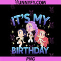 Kpop Demon Hunters It's My Birthday Cute PNG, Chibi Group Shot PNG