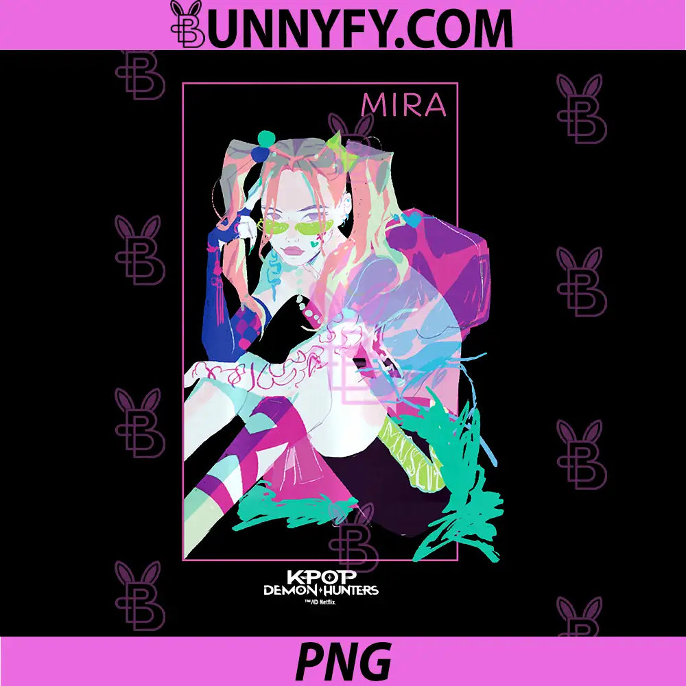 Kpop Demon Hunters PNG, Mira Officially Licensed PNG
