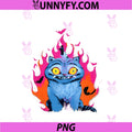 Kpop Demon Hunters PNG, Halloween Derpy & Sussie Flames & Bats PNG