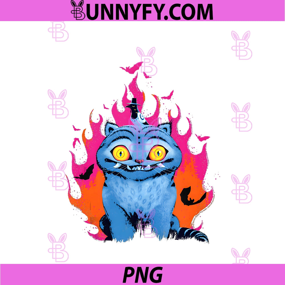 Kpop Demon Hunters PNG, Halloween Derpy & Sussie Flames & Bats PNG