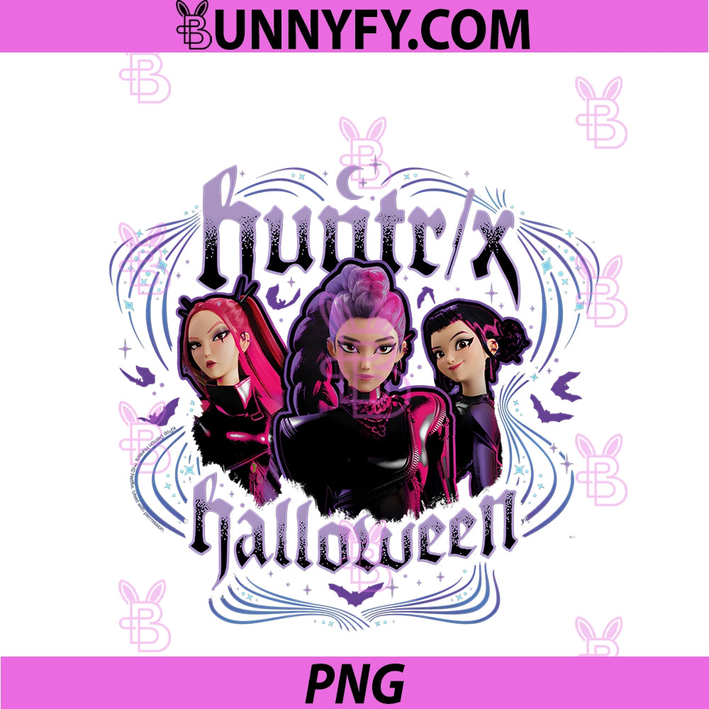 Kpop Demon Hunters PNG, Halloween Huntrx Halloween Huntrix Trio PNG