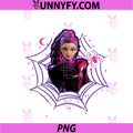Kpop Demon Hunters PNG, Halloween Rumi Spider Web Frame Portrait PNG