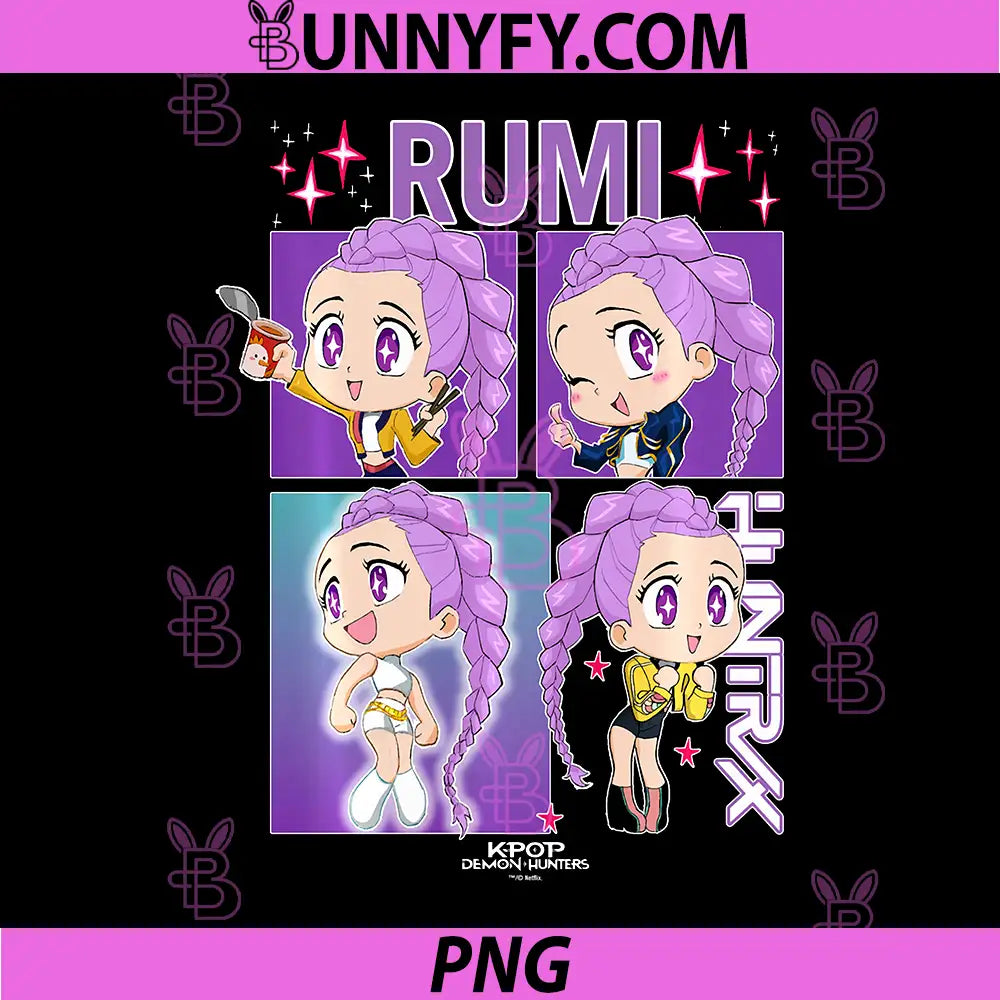Kpop Demon Hunters PNG, Rumi Licensed Performance PNG