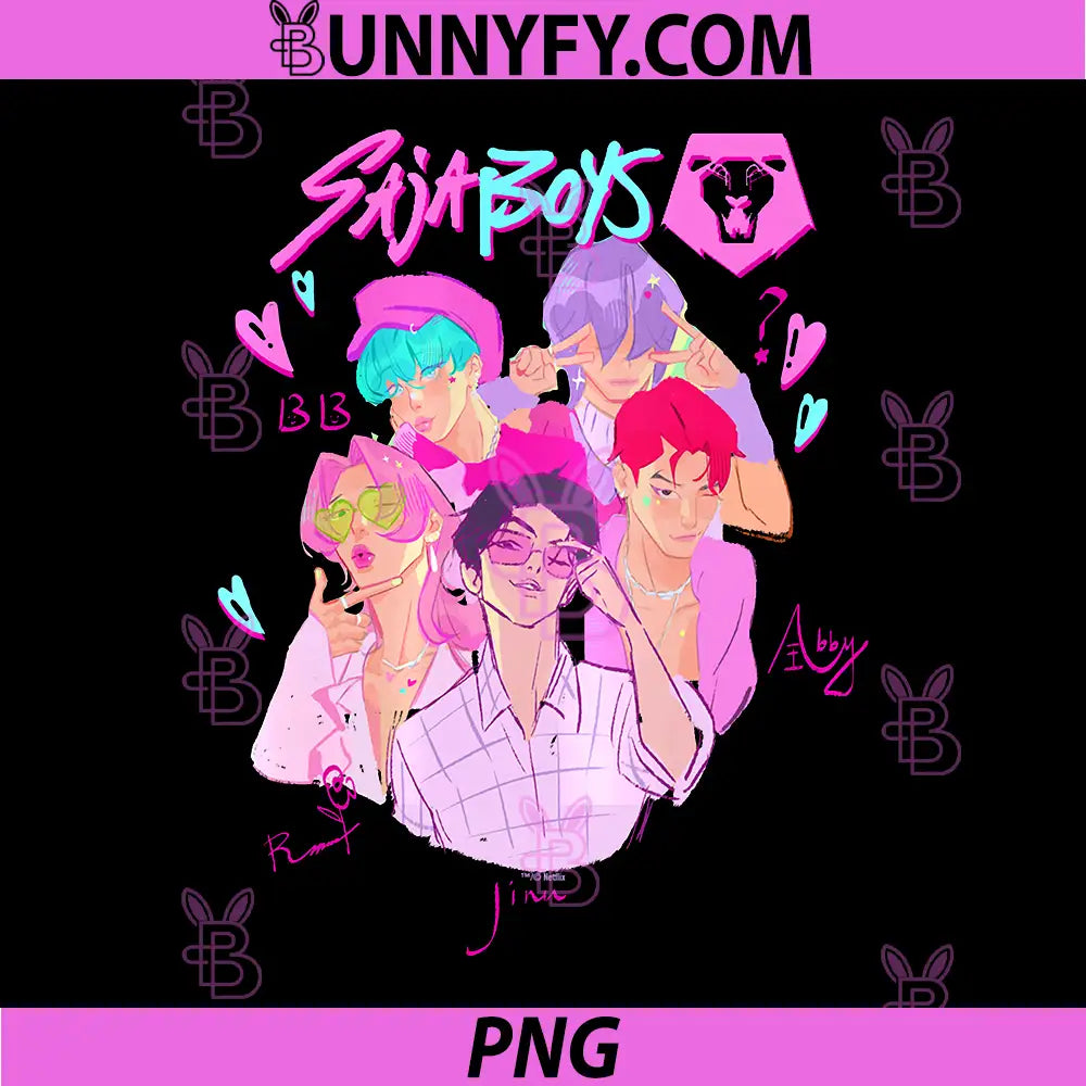 Kpop Demon Hunters PNG, Saja Boys Heartthrob PNG