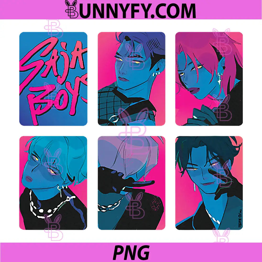 Kpop Demon Hunters Saja Boys PNG, Officially Licensed PNG