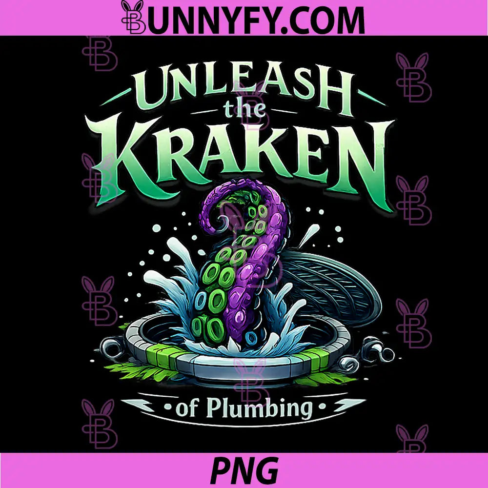 Kraken of Plumbing PNG, Pipe Pun Sewer Grate Tentacle PNG