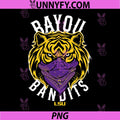 LSU Football PNG, Bayou Bandits LSU Tigers PNG