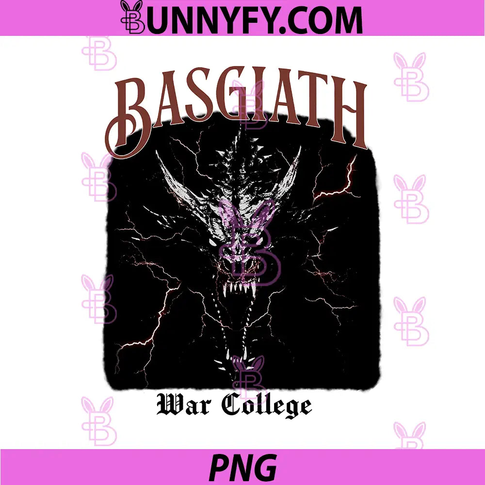 Basgiath War College Dragon Emblem PNG, Fourth Wing Dark Dragon PNG