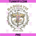 Basgiath War College Emblem PNG, Dragon Rider Celestial Design PNG