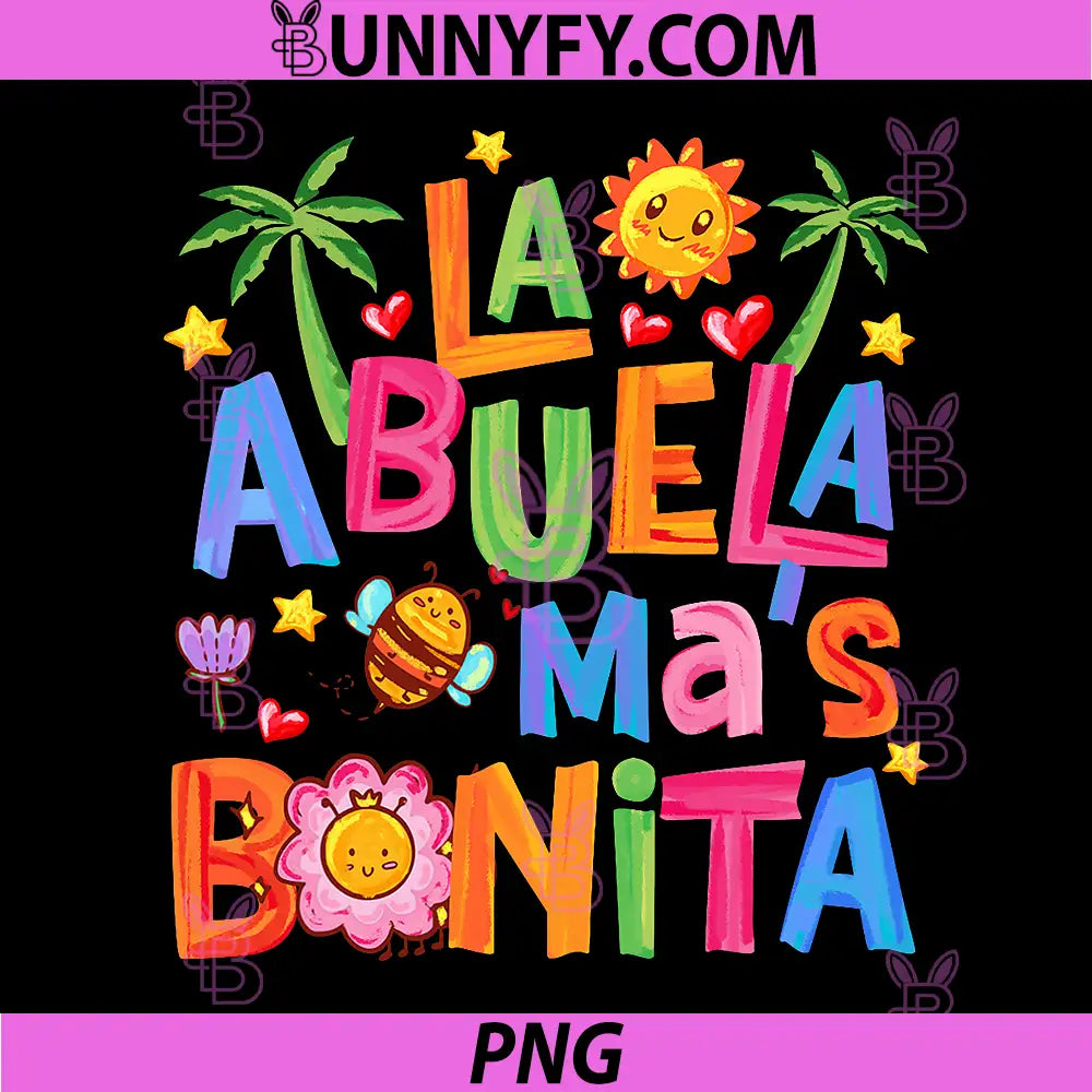 La Abuela Más Bonita PNG, Mom Cute Abuela Grandma PNG