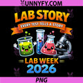 Lab Story Every Test PNG, Tells a Story Lab Week 2026 Lab Techs PNG