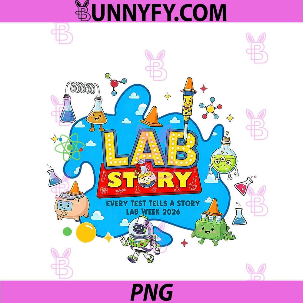 Lab Story Lab Week 2026 PNG, Medical Laboratory Technician Team PNG