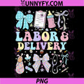 Labor and Delivery PNG, Nurse Coquette L&D Nurse Easter PNG