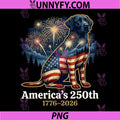 Labrador Retriever Americas PNG, 250th Anniversary 1776 2026 Dog PNG