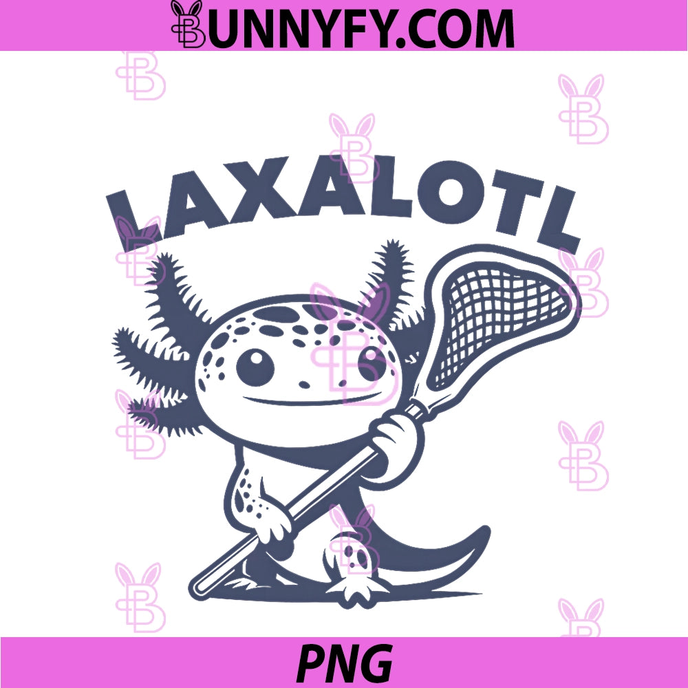 Lacrosse LAX Laxalotl Kids Men Women PNG, Lacrosse Player PNG