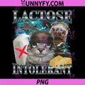 Lactose Intolerant Silly Cat PNG, Meme Funny Saying Cats Animals PNG