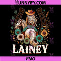 Lainey Name Girl PNG, Personalized Name Cowgirl PNG