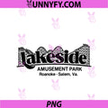 Lakeside Amusement Park Defunt PNG, Vintage Roanoke Salem VA Logo PNG